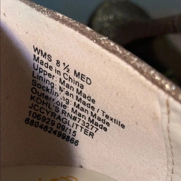 Juicy Couture Gold Heels with Stiletto and Pointed Toe - Picture 10 of 10